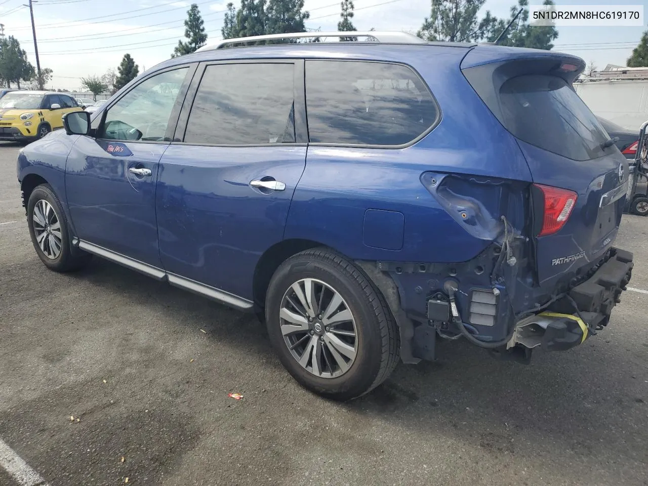 2017 Nissan Pathfinder S VIN: 5N1DR2MN8HC619170 Lot: 74146864