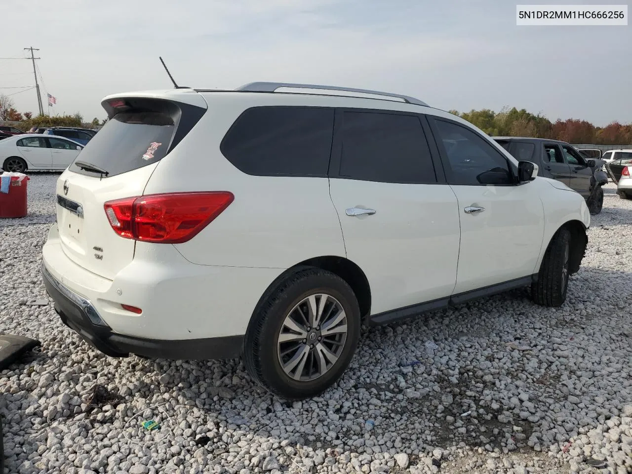 2017 Nissan Pathfinder S VIN: 5N1DR2MM1HC666256 Lot: 74349934