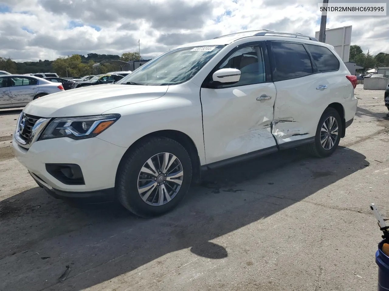 2017 Nissan Pathfinder S VIN: 5N1DR2MN8HC693995 Lot: 74504464