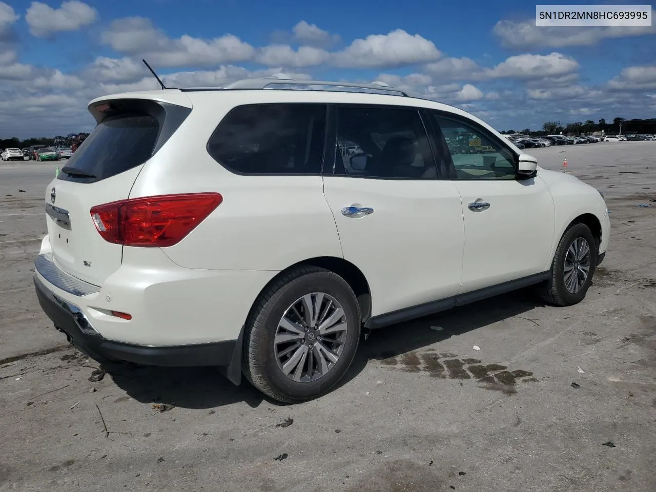 2017 Nissan Pathfinder S VIN: 5N1DR2MN8HC693995 Lot: 74504464