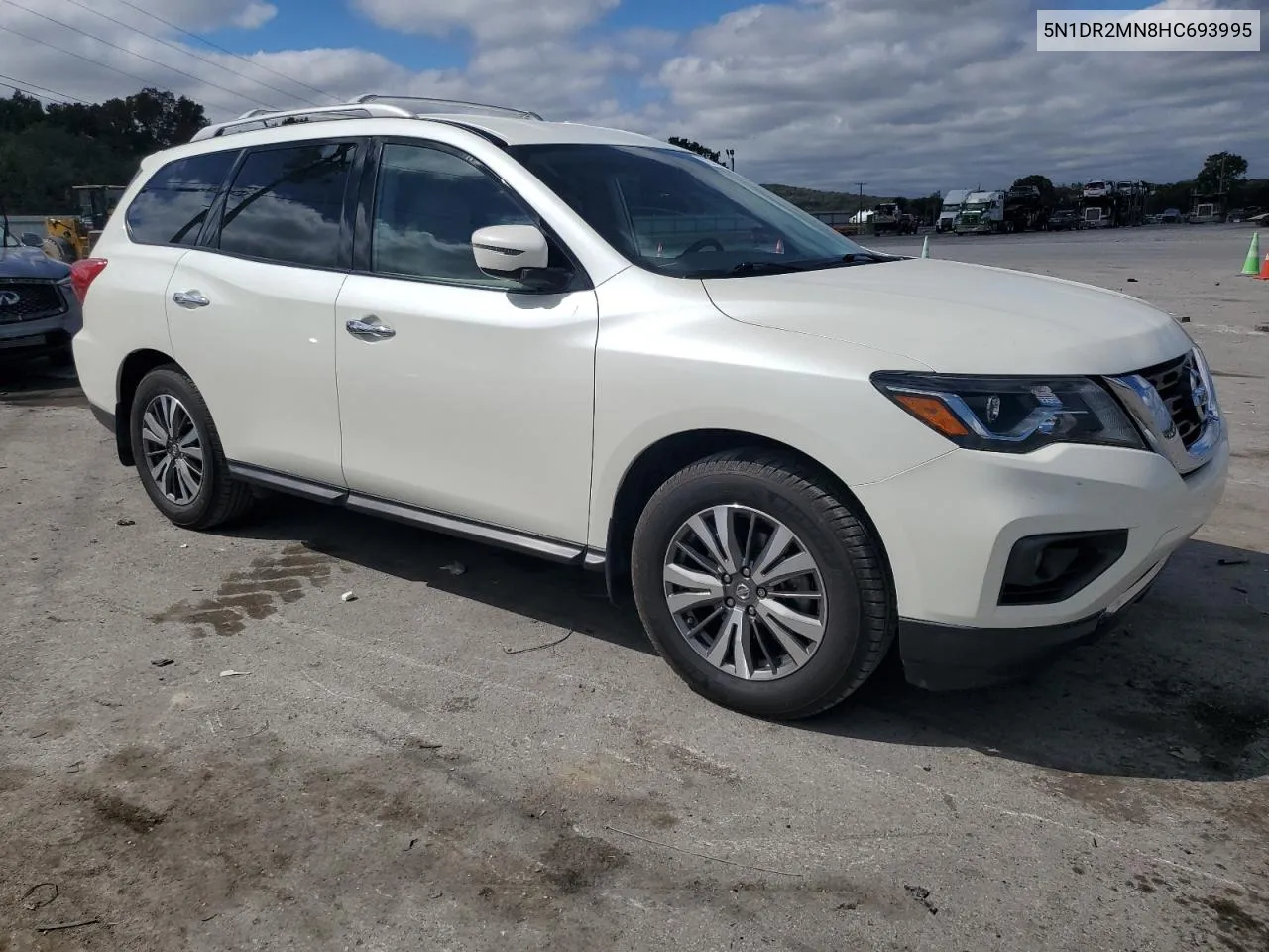 2017 Nissan Pathfinder S VIN: 5N1DR2MN8HC693995 Lot: 74504464