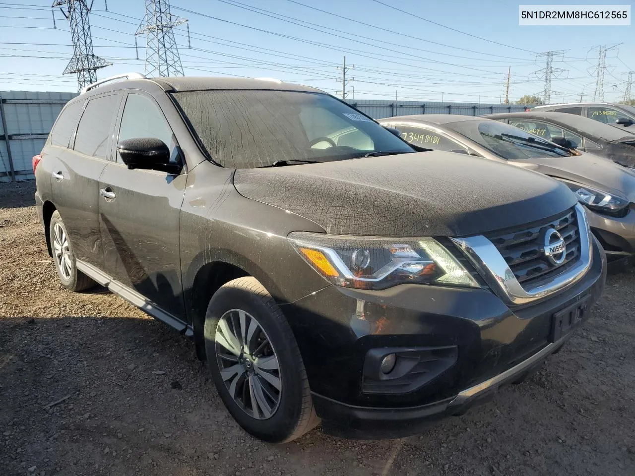 2017 Nissan Pathfinder S VIN: 5N1DR2MM8HC612565 Lot: 74513354