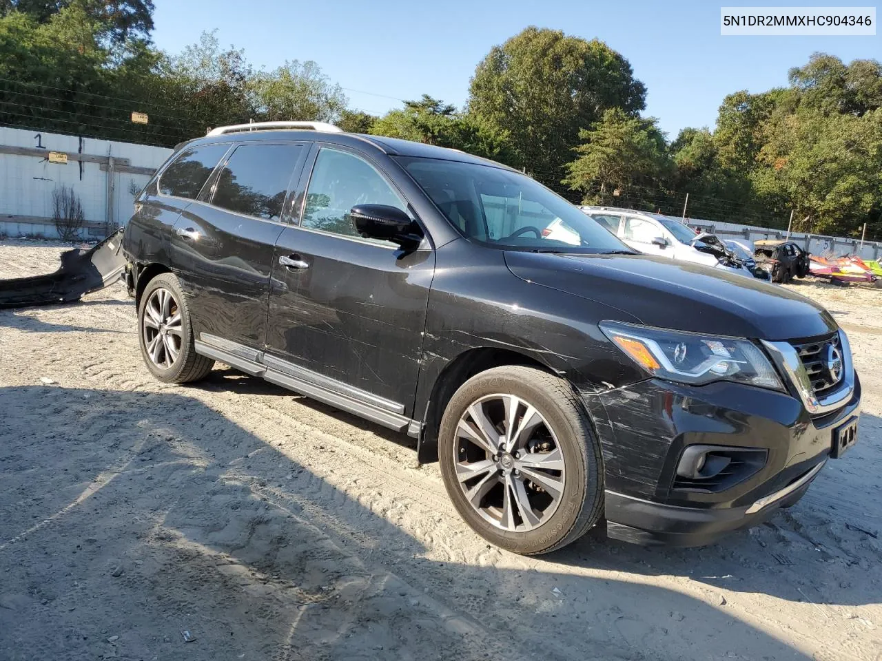 2017 Nissan Pathfinder S VIN: 5N1DR2MMXHC904346 Lot: 74560834