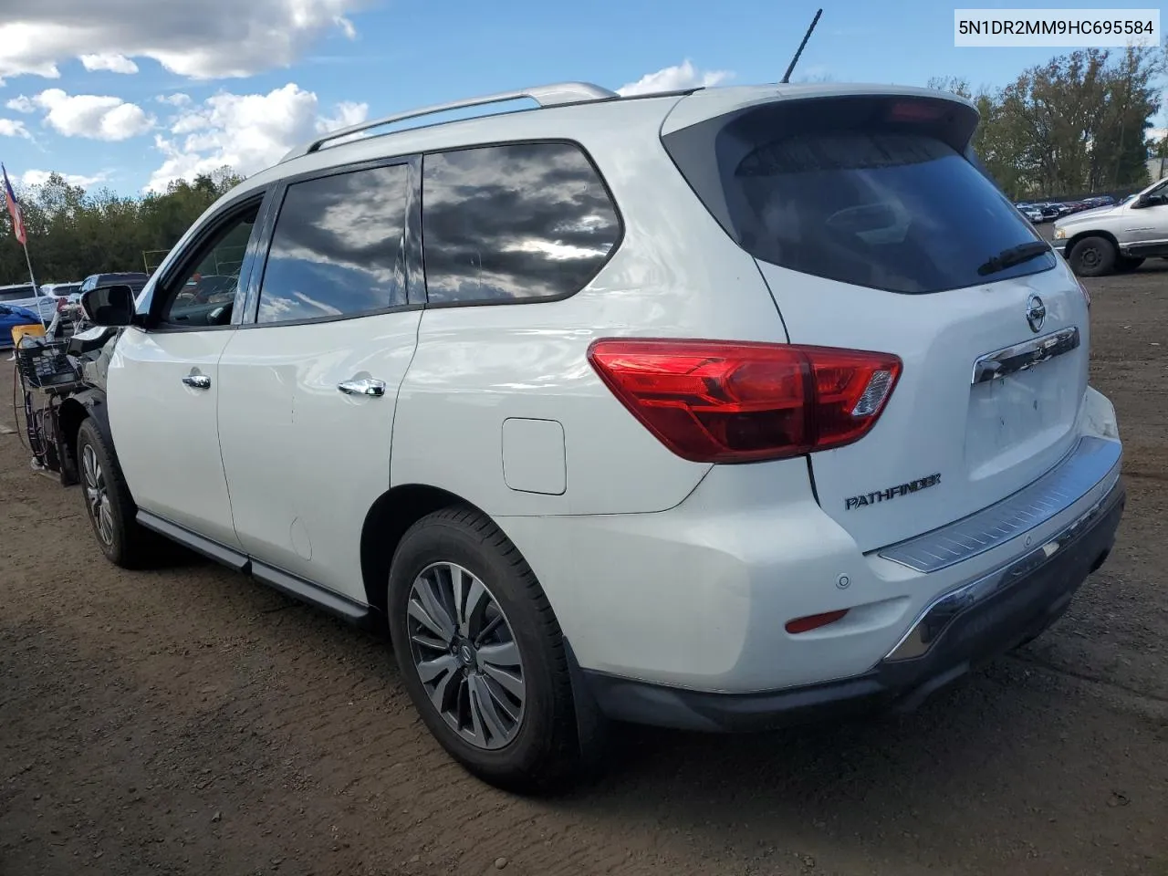 2017 Nissan Pathfinder S VIN: 5N1DR2MM9HC695584 Lot: 74657824