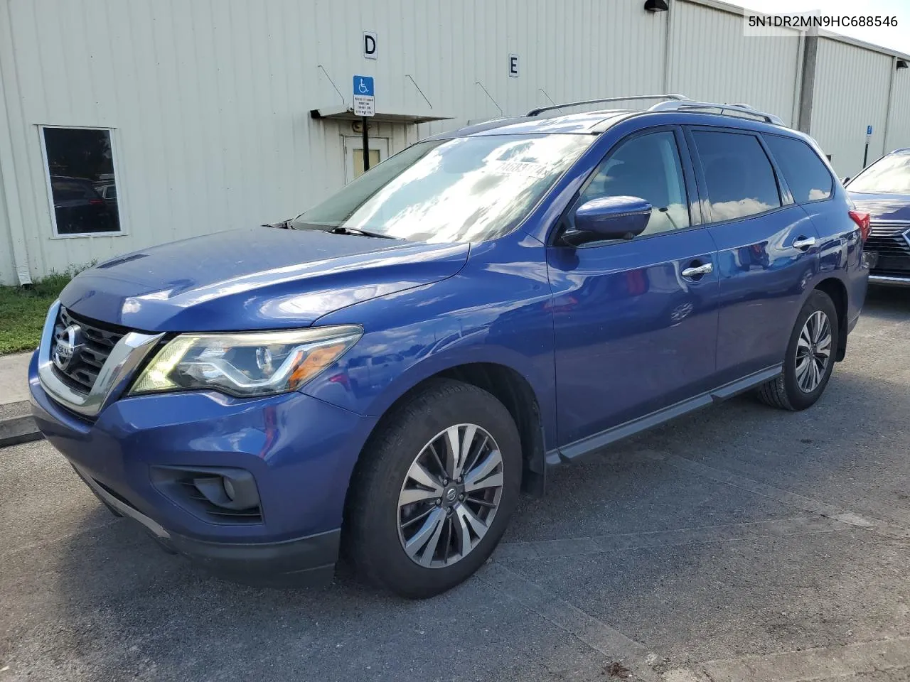 2017 Nissan Pathfinder S VIN: 5N1DR2MN9HC688546 Lot: 74683174