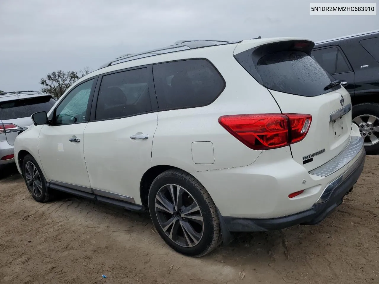 2017 Nissan Pathfinder S VIN: 5N1DR2MM2HC683910 Lot: 75046004