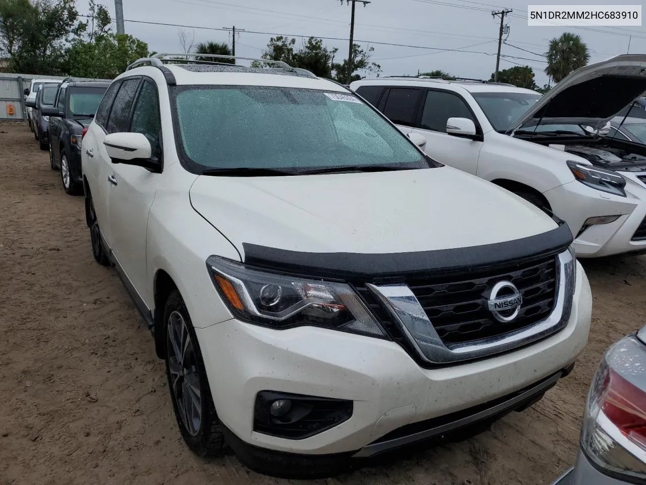 2017 Nissan Pathfinder S VIN: 5N1DR2MM2HC683910 Lot: 75046004