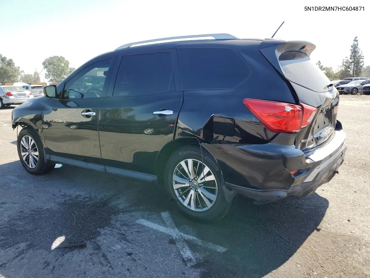 2017 Nissan Pathfinder S VIN: 5N1DR2MN7HC604871 Lot: 75099954