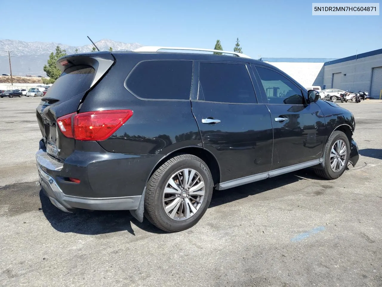 2017 Nissan Pathfinder S VIN: 5N1DR2MN7HC604871 Lot: 75099954