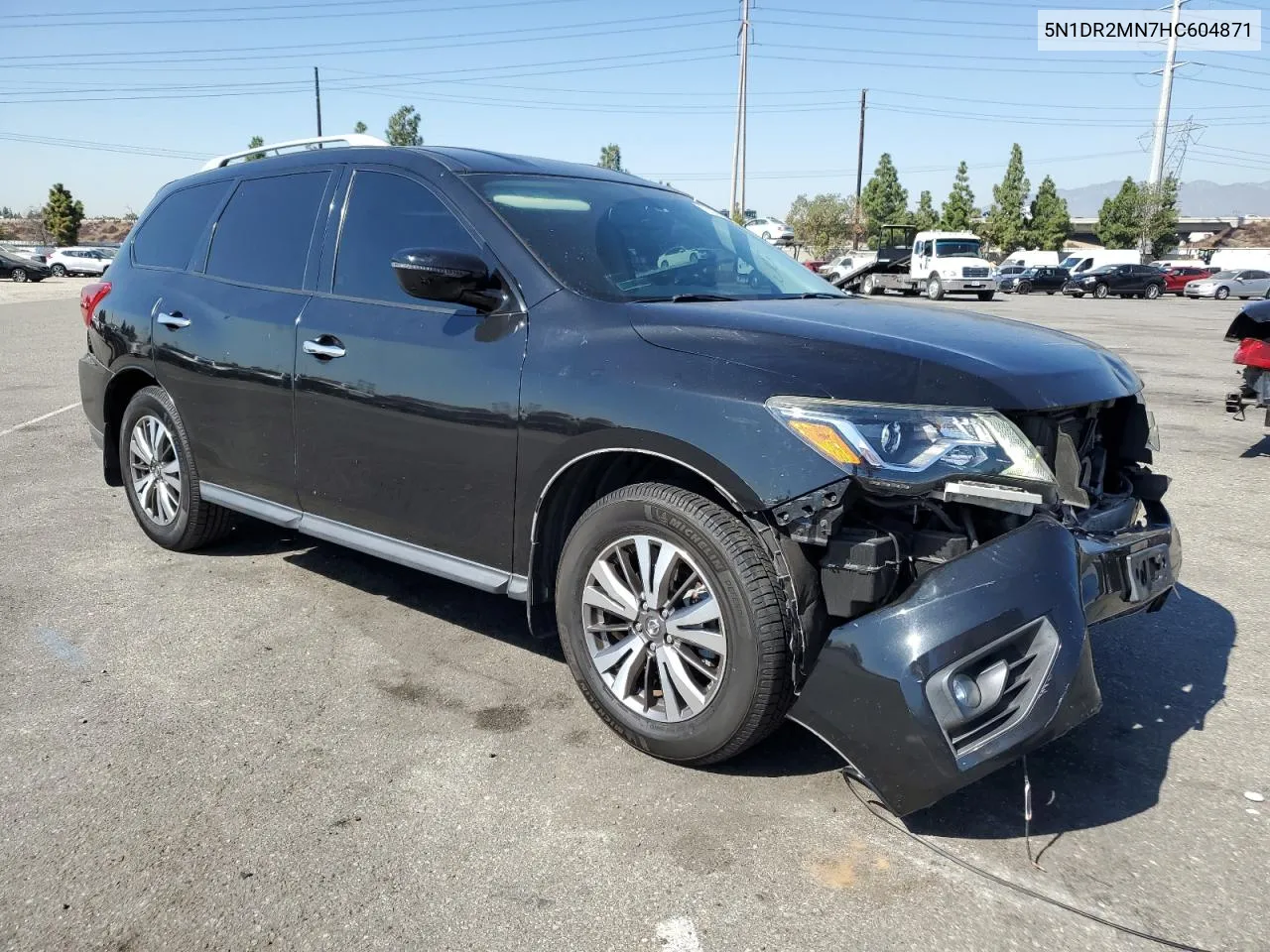 2017 Nissan Pathfinder S VIN: 5N1DR2MN7HC604871 Lot: 75099954