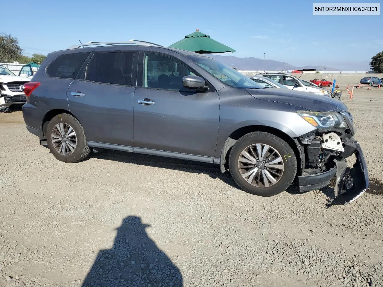 2017 Nissan Pathfinder S VIN: 5N1DR2MNXHC604301 Lot: 75106834