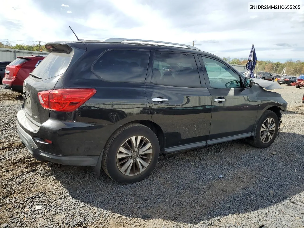 2017 Nissan Pathfinder S VIN: 5N1DR2MM2HC655265 Lot: 75133404