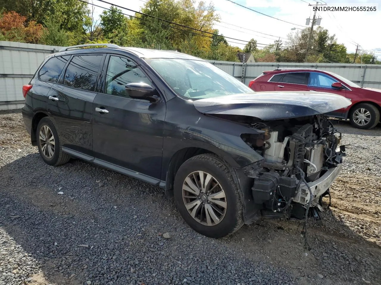 2017 Nissan Pathfinder S VIN: 5N1DR2MM2HC655265 Lot: 75133404