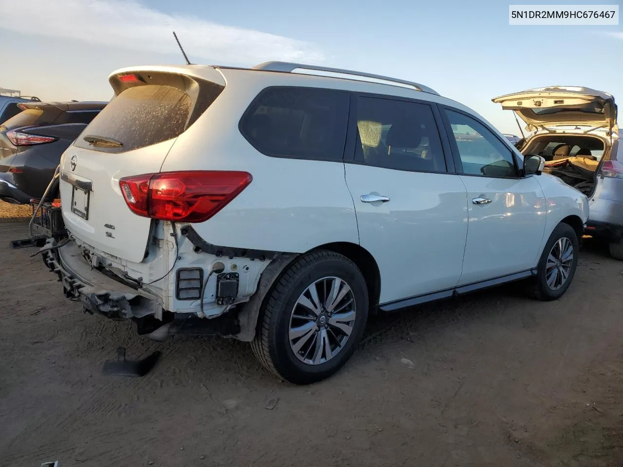 2017 Nissan Pathfinder S VIN: 5N1DR2MM9HC676467 Lot: 75289664