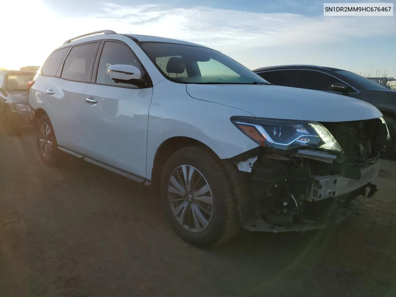 2017 Nissan Pathfinder S VIN: 5N1DR2MM9HC676467 Lot: 75289664