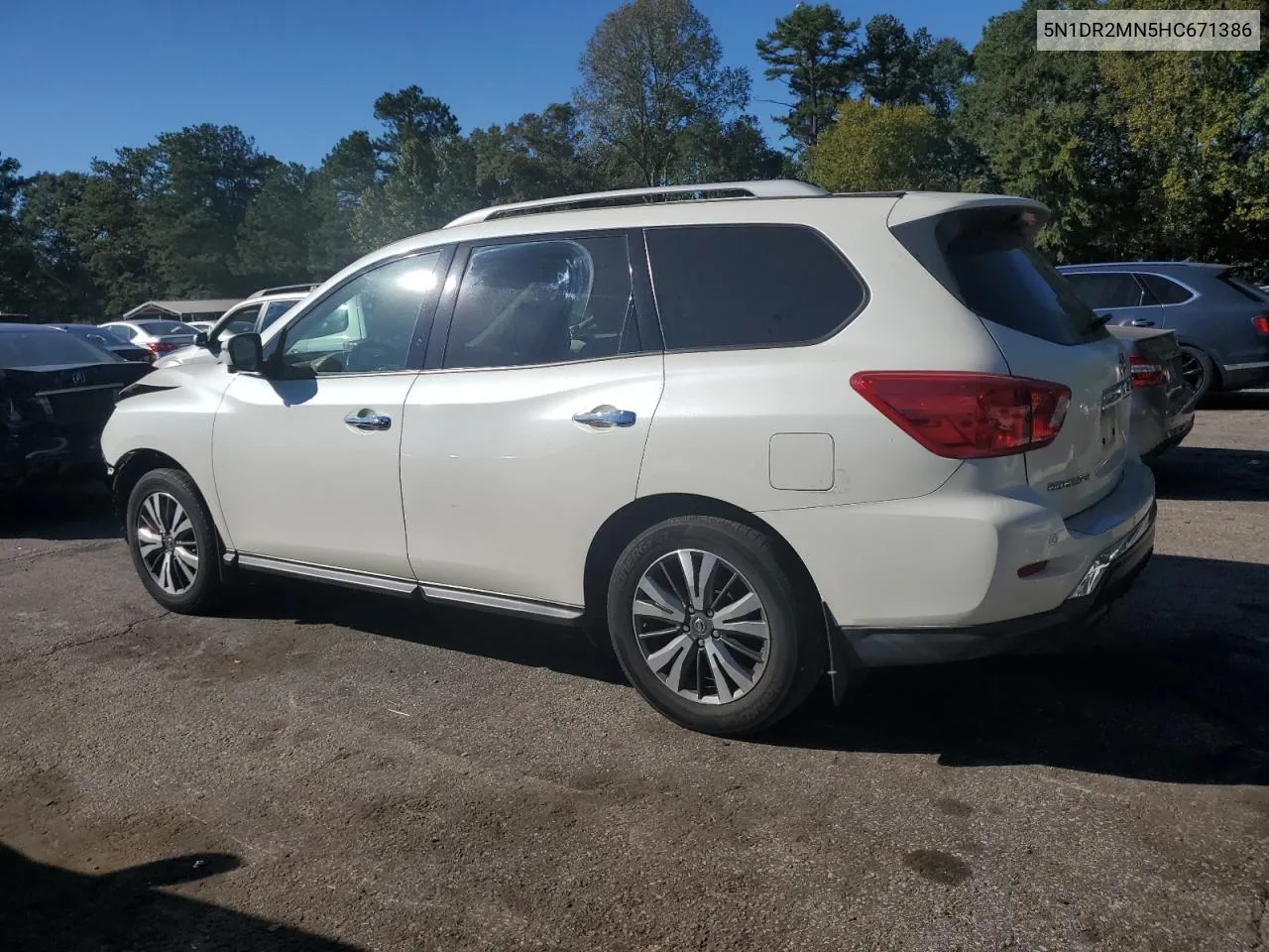 2017 Nissan Pathfinder S VIN: 5N1DR2MN5HC671386 Lot: 75327584