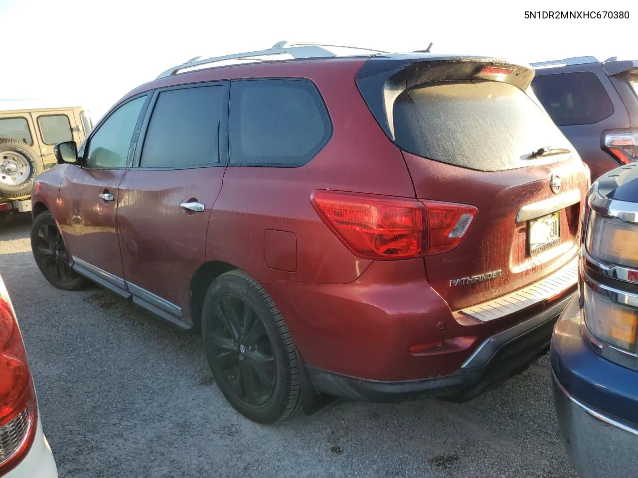 2017 Nissan Pathfinder S VIN: 5N1DR2MNXHC670380 Lot: 75336924