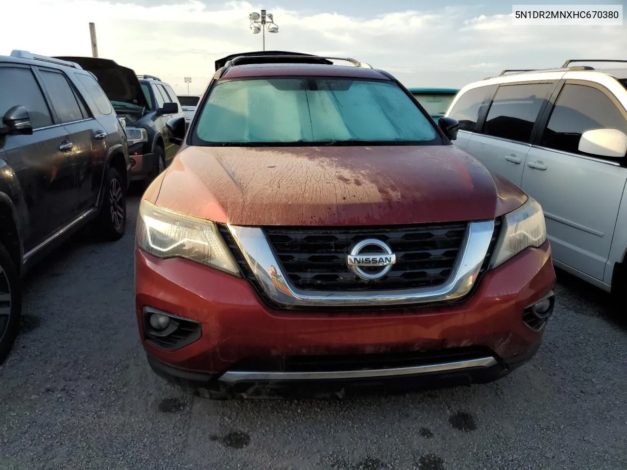 2017 Nissan Pathfinder S VIN: 5N1DR2MNXHC670380 Lot: 75336924