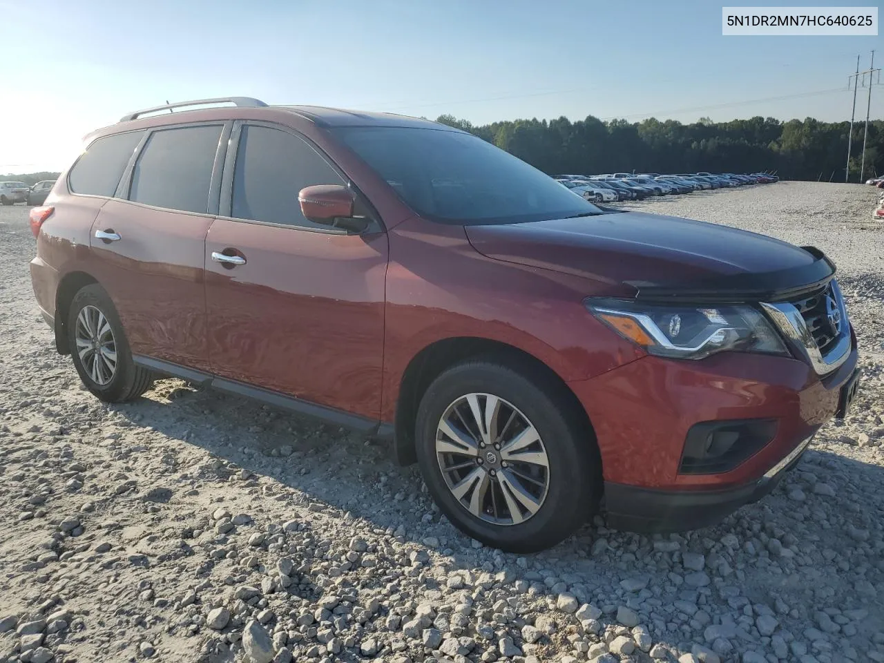 2017 Nissan Pathfinder S VIN: 5N1DR2MN7HC640625 Lot: 75481604