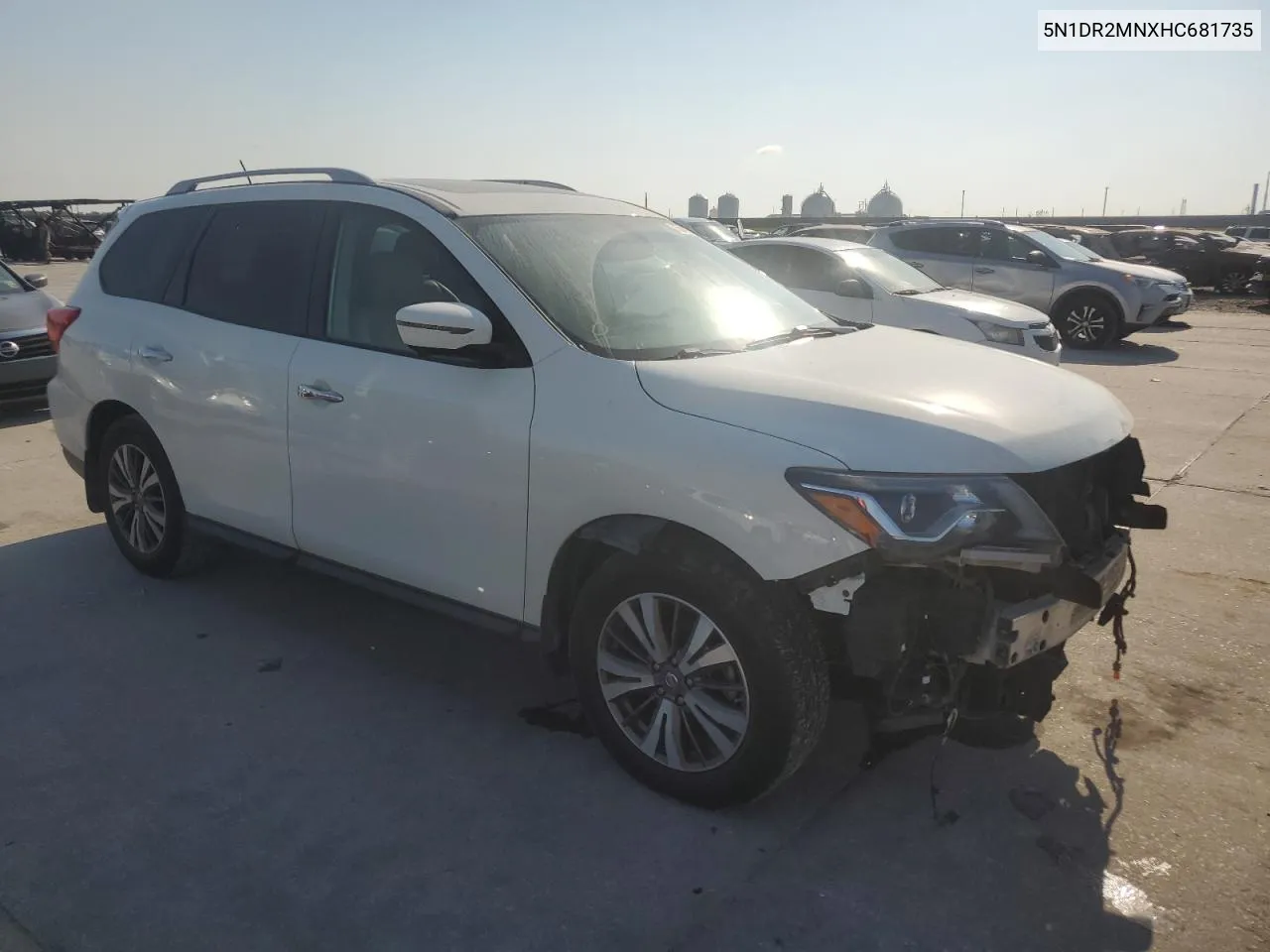 2017 Nissan Pathfinder S VIN: 5N1DR2MNXHC681735 Lot: 75547784