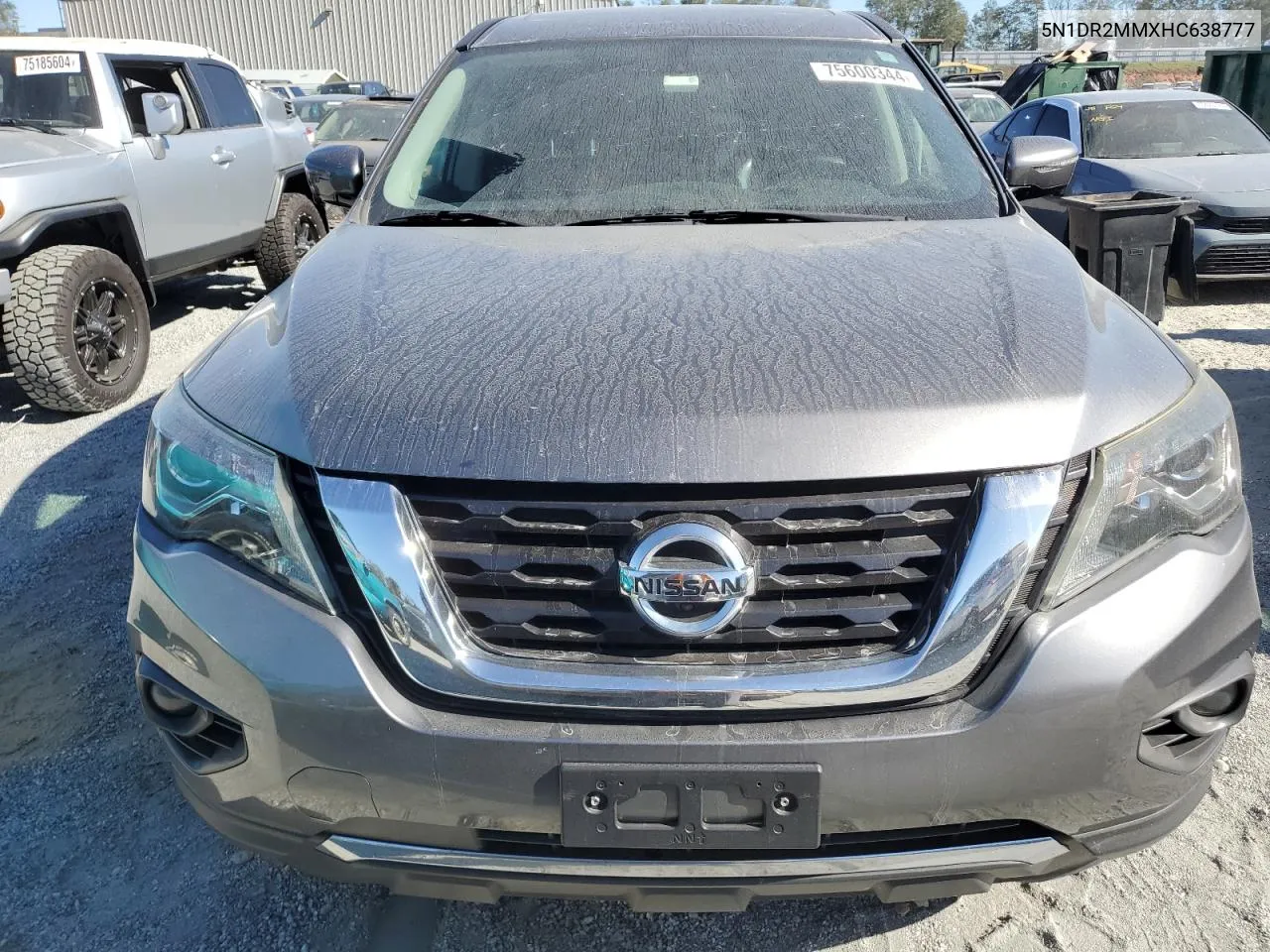 2017 Nissan Pathfinder S VIN: 5N1DR2MMXHC638777 Lot: 75600344