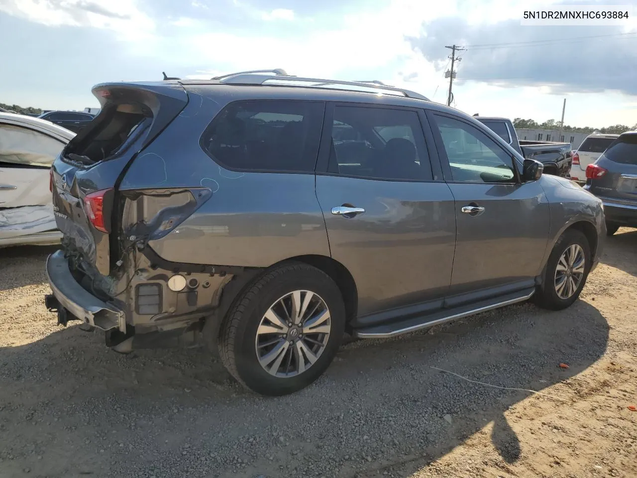 2017 Nissan Pathfinder S VIN: 5N1DR2MNXHC693884 Lot: 75635024