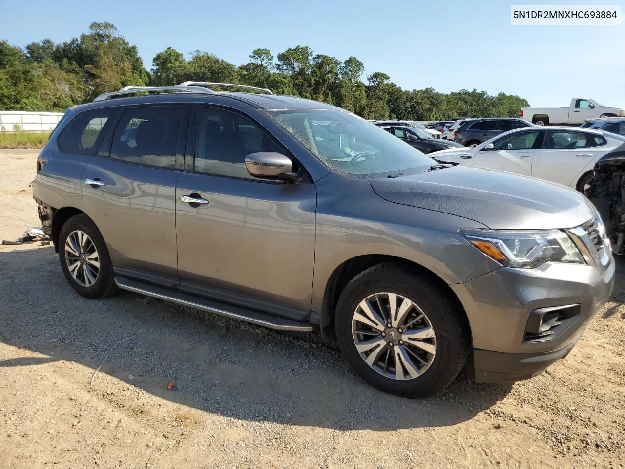 2017 Nissan Pathfinder S VIN: 5N1DR2MNXHC693884 Lot: 75635024