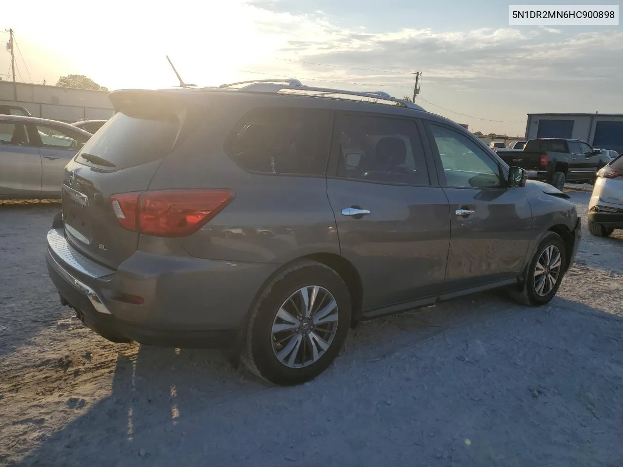 2017 Nissan Pathfinder S VIN: 5N1DR2MN6HC900898 Lot: 75675904