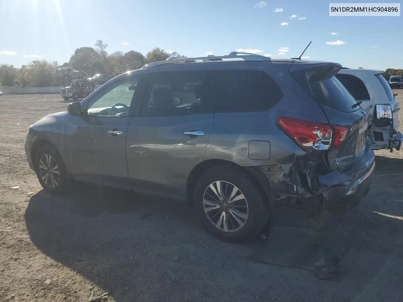 2017 Nissan Pathfinder S VIN: 5N1DR2MM1HC904896 Lot: 75868154