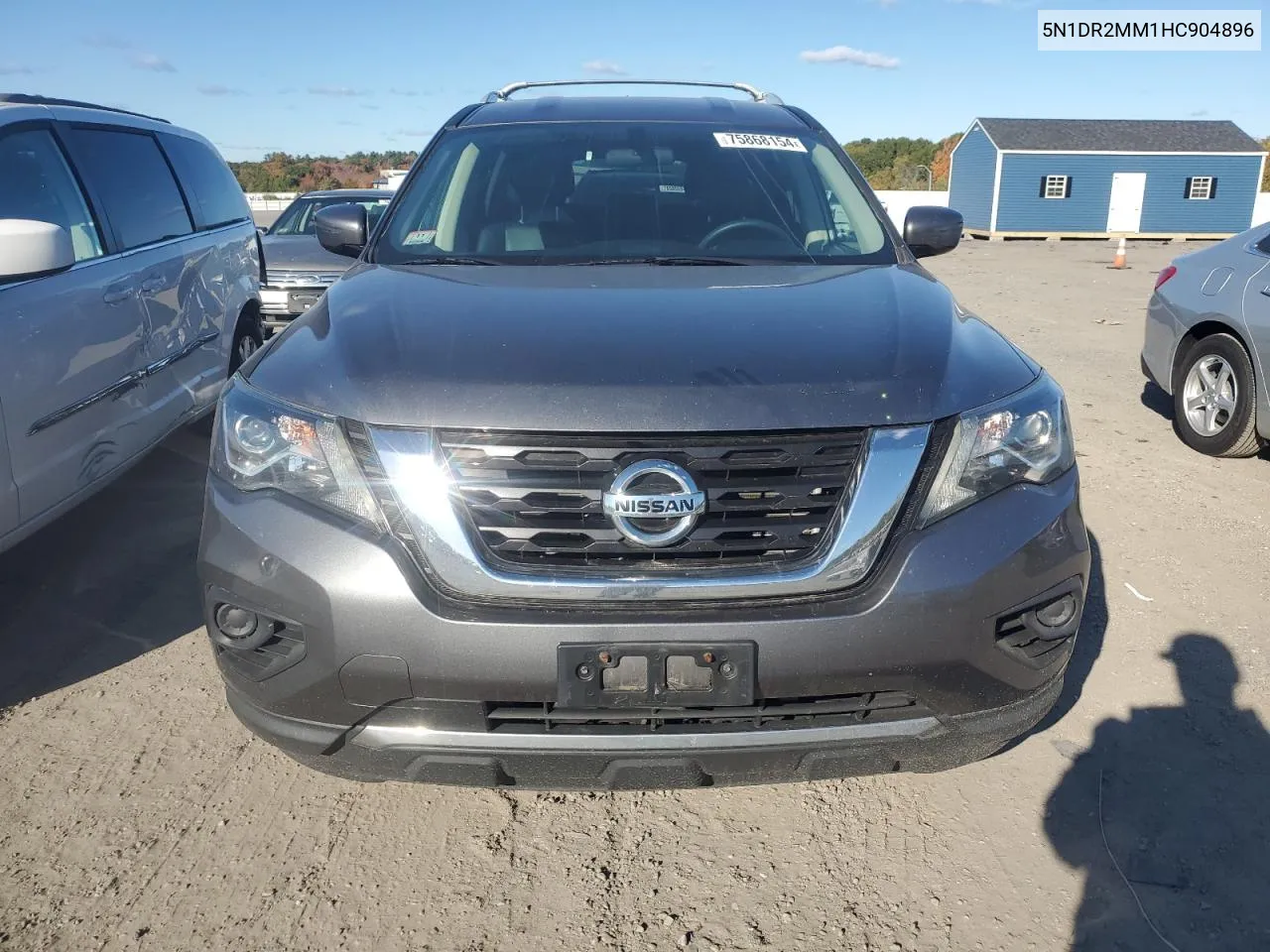 2017 Nissan Pathfinder S VIN: 5N1DR2MM1HC904896 Lot: 75868154