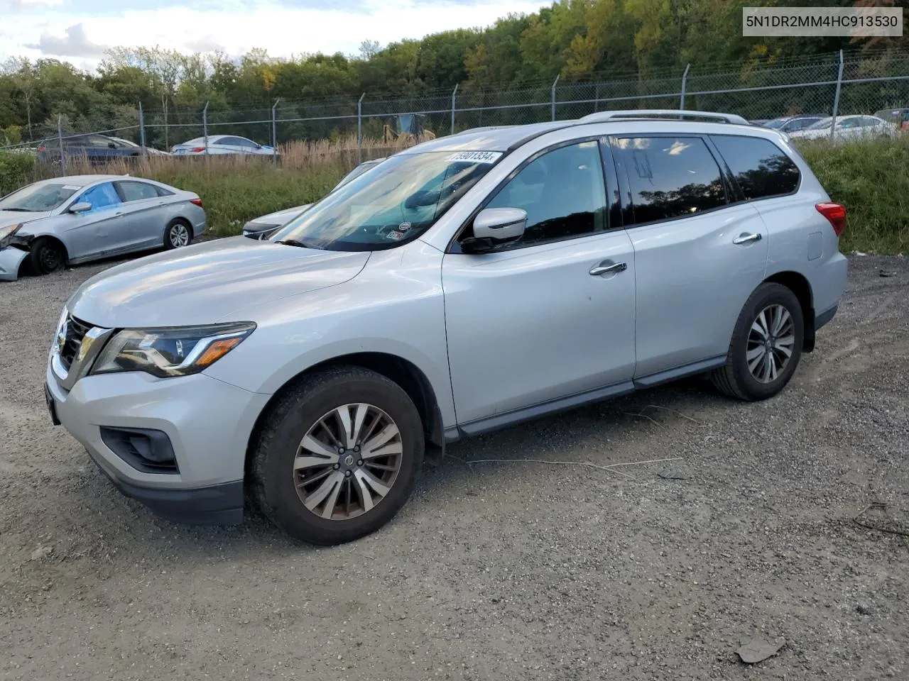 2017 Nissan Pathfinder S VIN: 5N1DR2MM4HC913530 Lot: 75901334