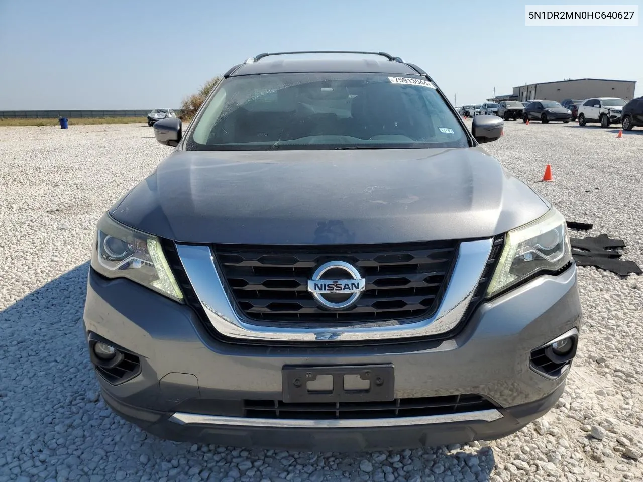 2017 Nissan Pathfinder S VIN: 5N1DR2MN0HC640627 Lot: 75913944