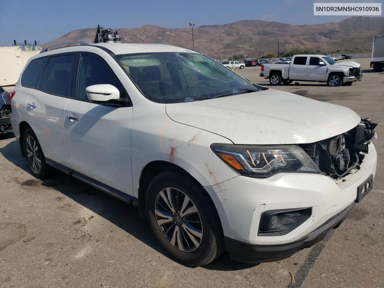 2017 Nissan Pathfinder S VIN: 5N1DR2MN5HC910936 Lot: 76032754