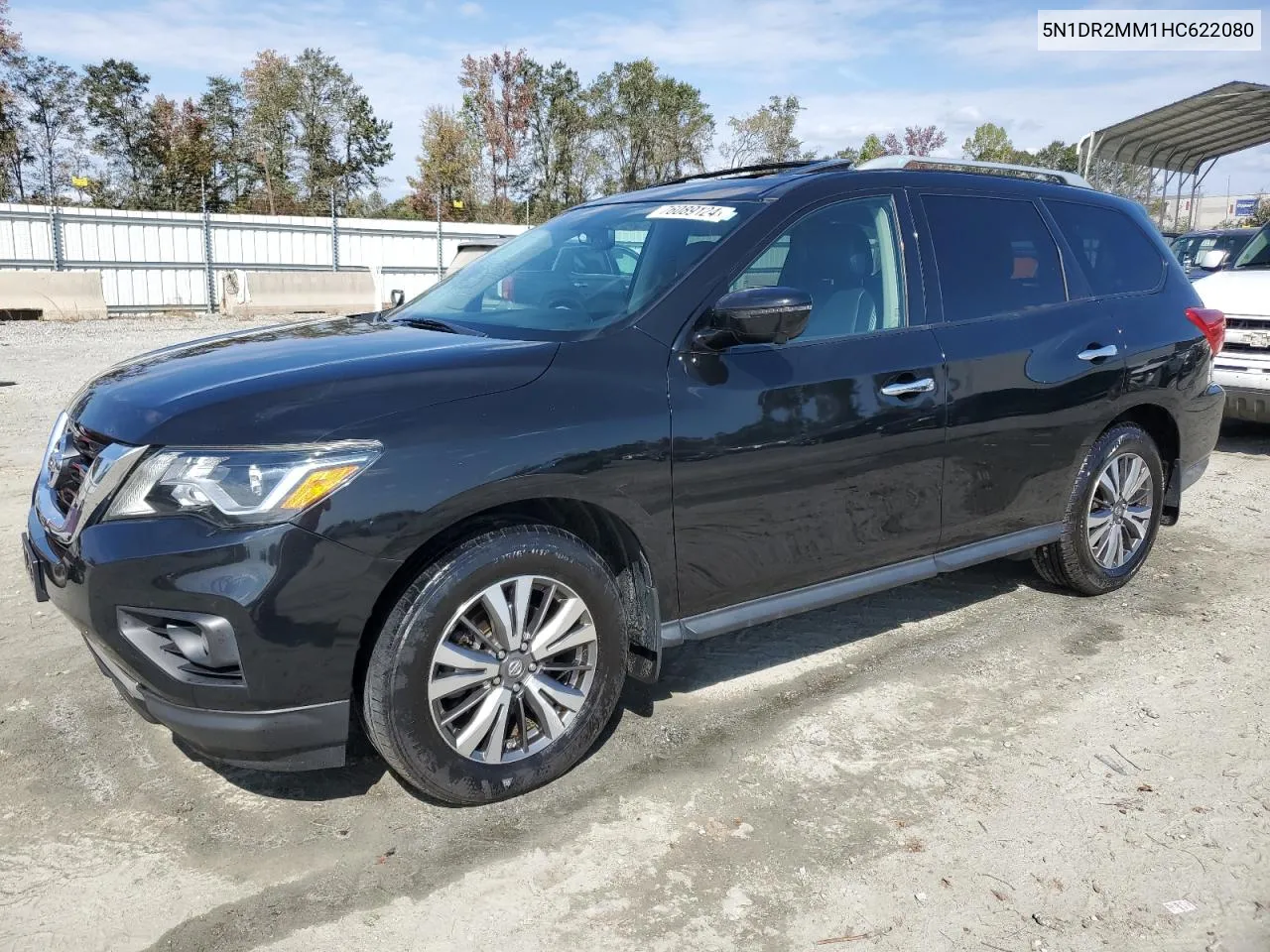 2017 Nissan Pathfinder S VIN: 5N1DR2MM1HC622080 Lot: 76089124