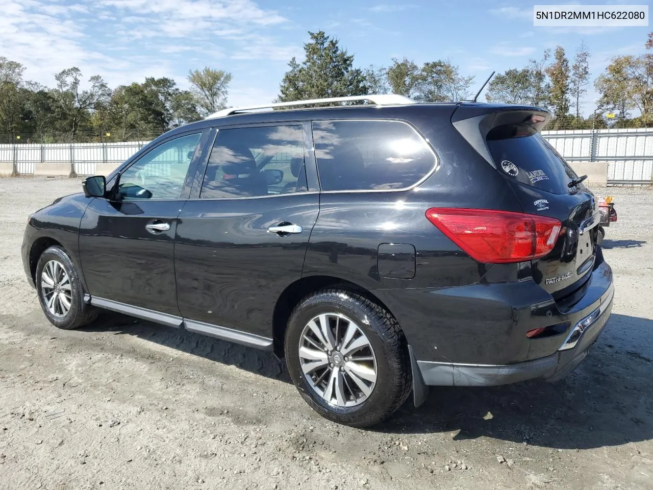 2017 Nissan Pathfinder S VIN: 5N1DR2MM1HC622080 Lot: 76089124