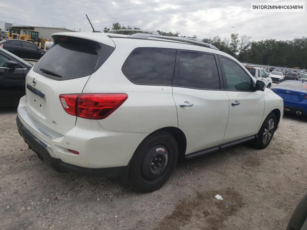 2017 Nissan Pathfinder S VIN: 5N1DR2MN4HC634894 Lot: 76290114