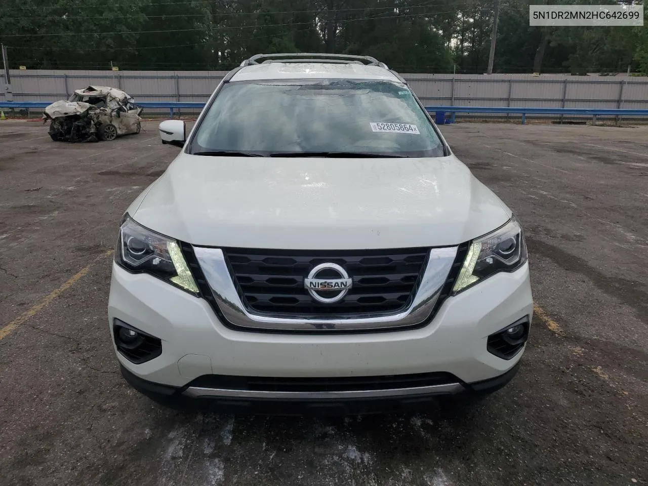 2017 Nissan Pathfinder S VIN: 5N1DR2MN2HC642699 Lot: 76356244