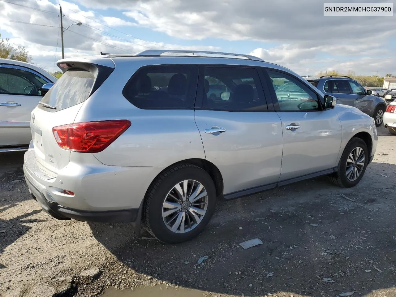 5N1DR2MM0HC637900 2017 Nissan Pathfinder S