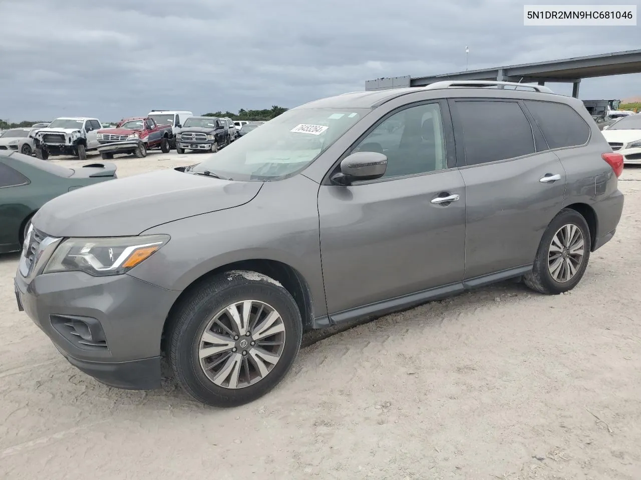 2017 Nissan Pathfinder S VIN: 5N1DR2MN9HC681046 Lot: 76453264