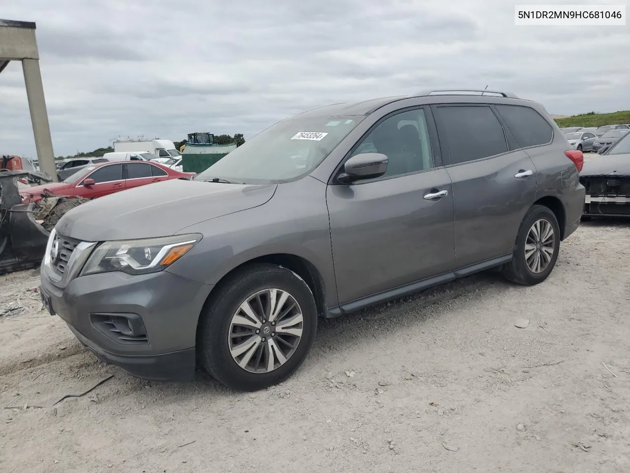 2017 Nissan Pathfinder S VIN: 5N1DR2MN9HC681046 Lot: 76453264