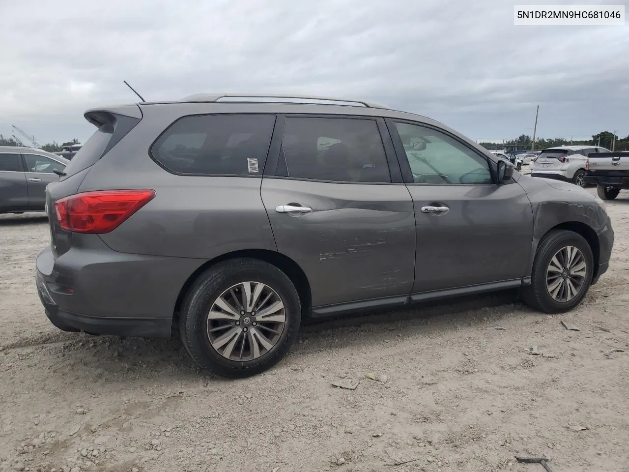 2017 Nissan Pathfinder S VIN: 5N1DR2MN9HC681046 Lot: 76453264