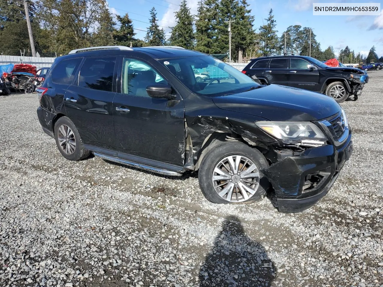 2017 Nissan Pathfinder S VIN: 5N1DR2MM9HC653559 Lot: 76572484