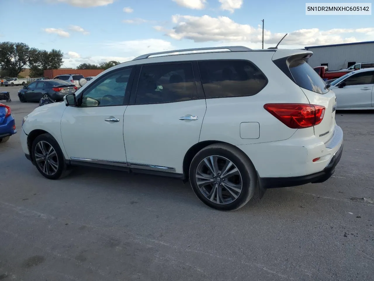 2017 Nissan Pathfinder S VIN: 5N1DR2MNXHC605142 Lot: 76723334