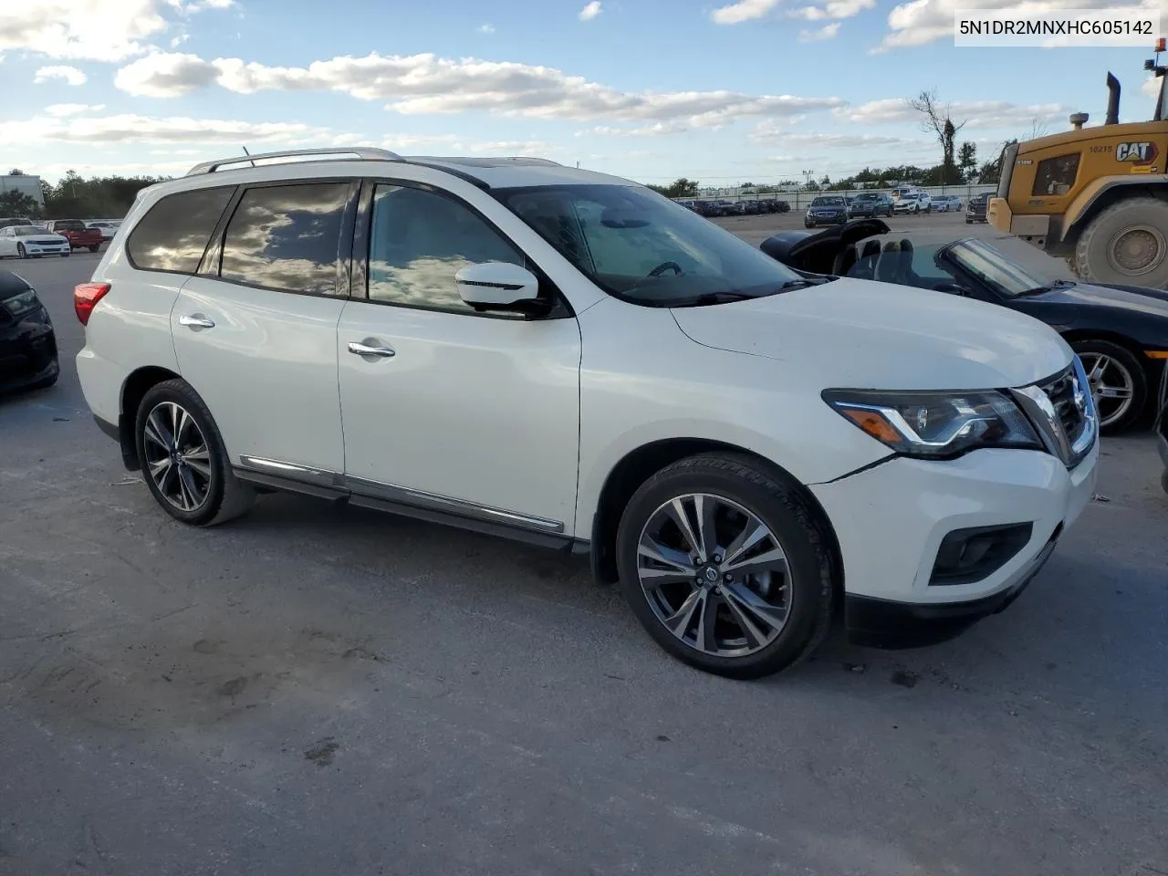 2017 Nissan Pathfinder S VIN: 5N1DR2MNXHC605142 Lot: 76723334