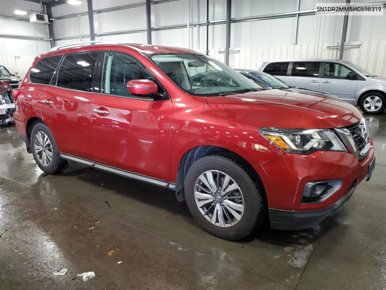 2017 Nissan Pathfinder S VIN: 5N1DR2MM5HC698319 Lot: 76772934