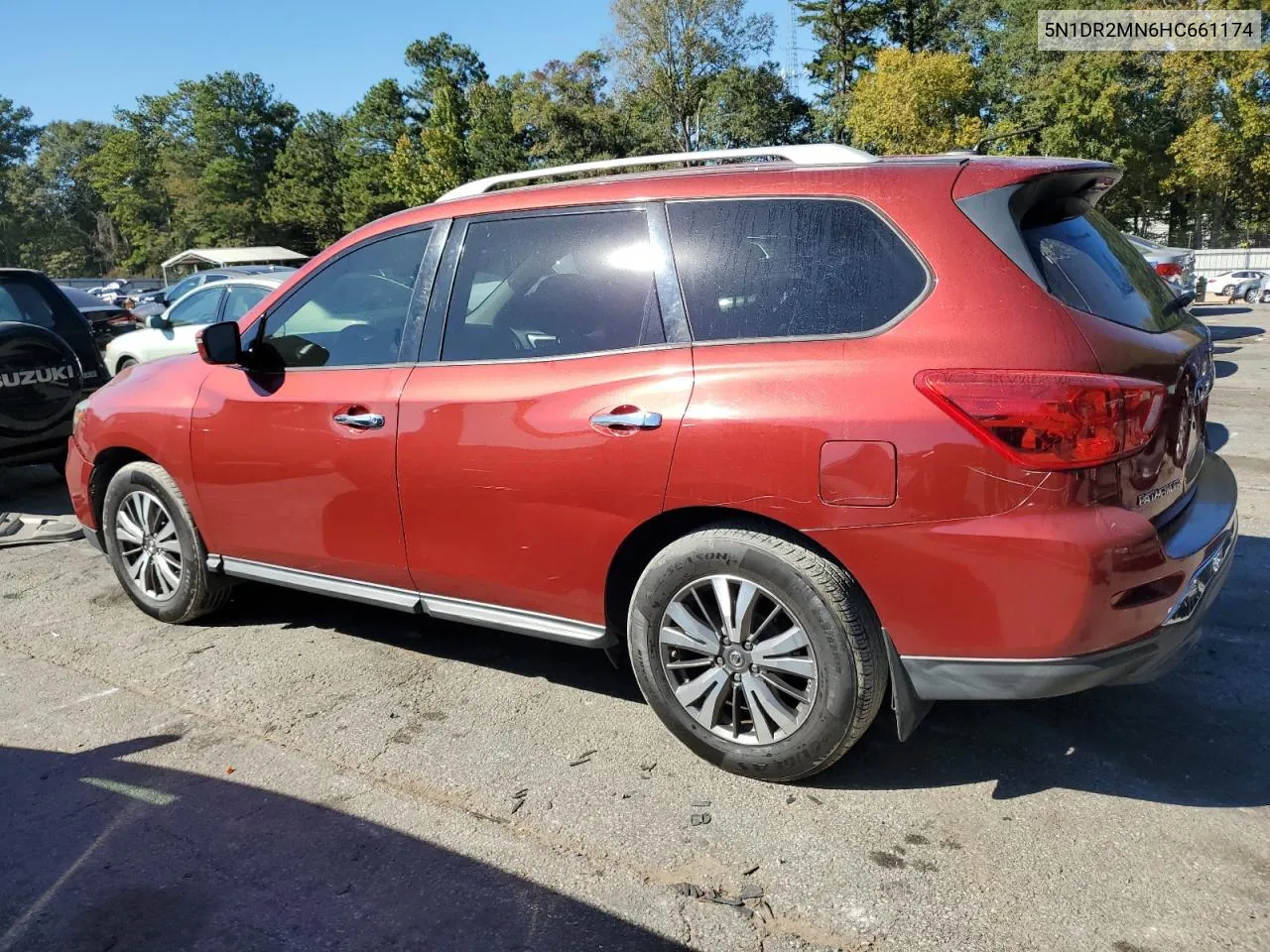 2017 Nissan Pathfinder S VIN: 5N1DR2MN6HC661174 Lot: 76846234