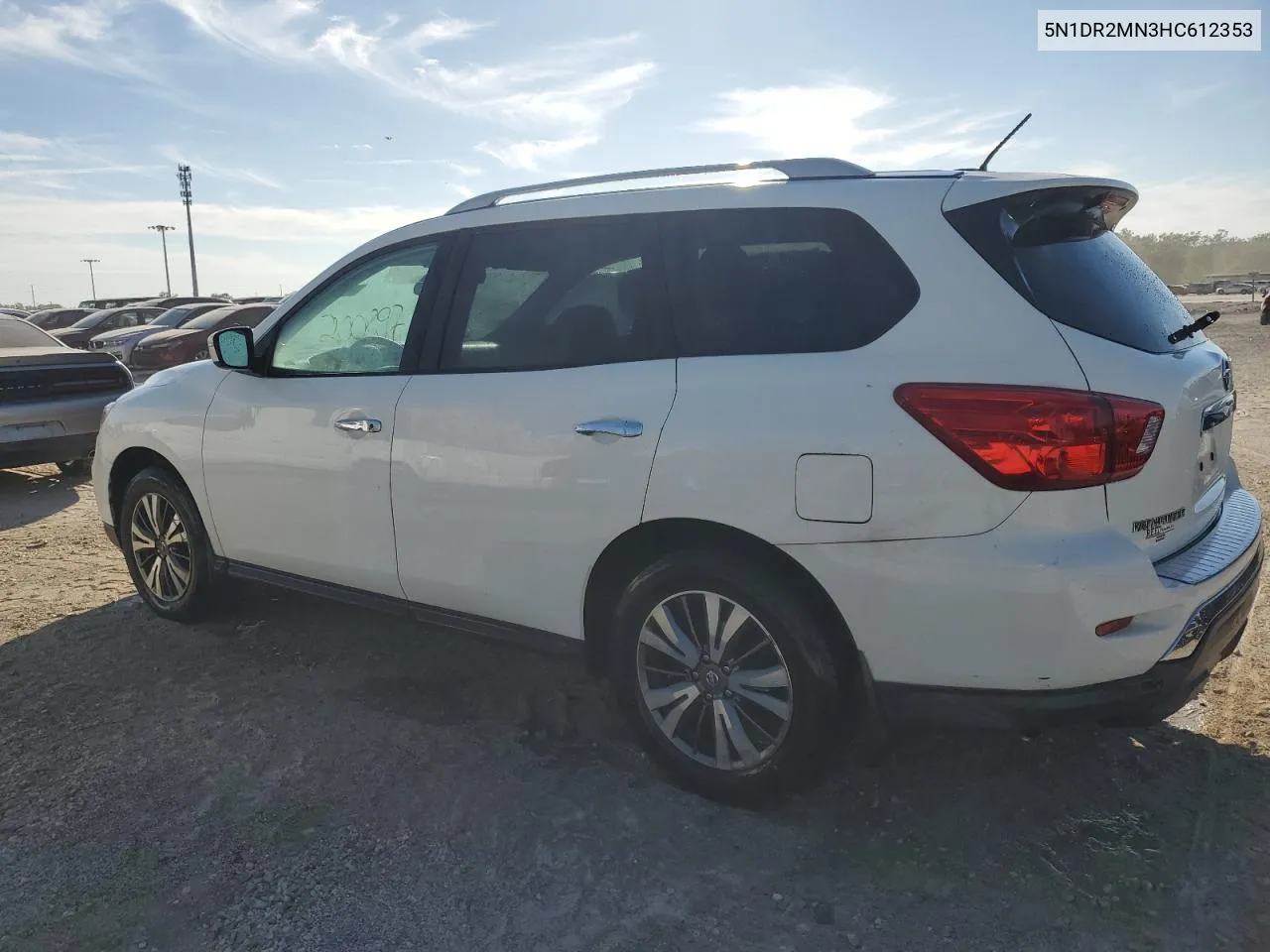 2017 Nissan Pathfinder S VIN: 5N1DR2MN3HC612353 Lot: 76895884