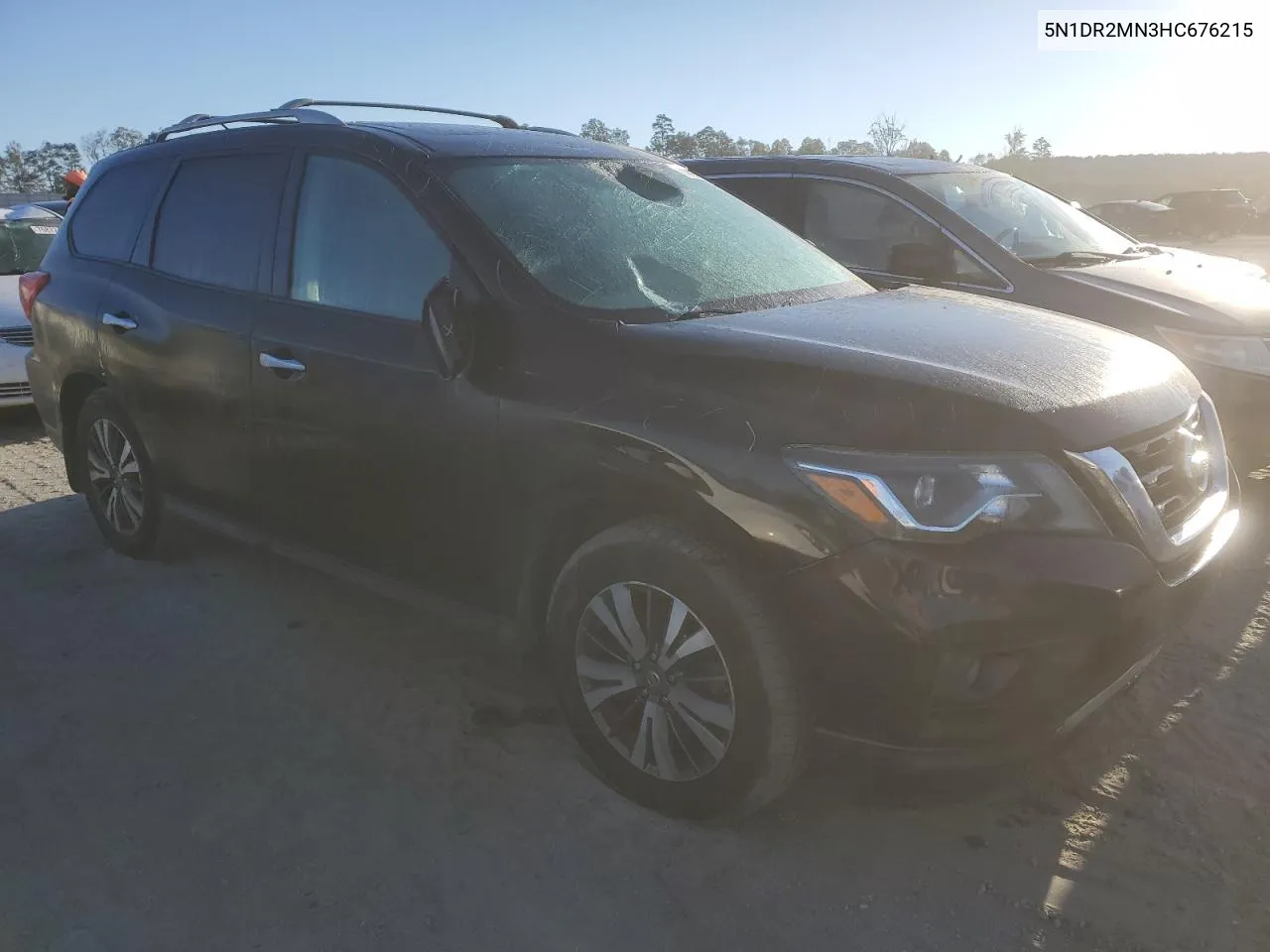 2017 Nissan Pathfinder S VIN: 5N1DR2MN3HC676215 Lot: 77040474