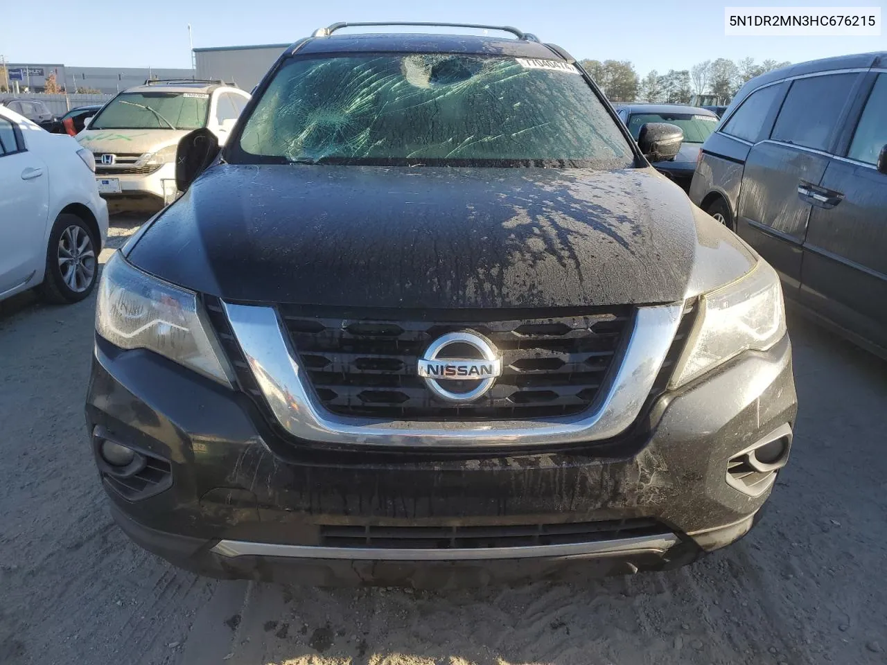 2017 Nissan Pathfinder S VIN: 5N1DR2MN3HC676215 Lot: 77040474