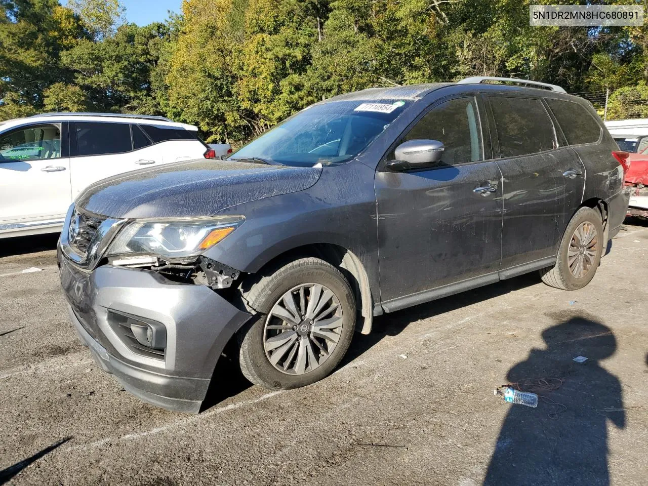 2017 Nissan Pathfinder S VIN: 5N1DR2MN8HC680891 Lot: 77110954